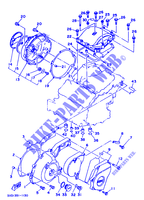 COVER   ENGINE 1 for Yamaha TDM850 1991