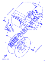 FRONT BRAKE CALIPER for Yamaha TDM850 1991