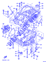 CRANKCASE for Yamaha TDM850 1992