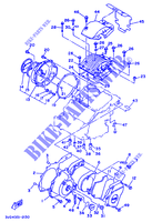COVER   ENGINE 1 for Yamaha TDM850 1992
