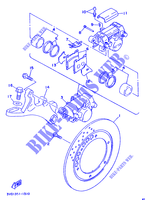 REAR BRAKE CALIPER for Yamaha TDM850 1992