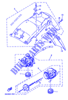 ALTERNATIVE CARBURETOR / FENDER for Yamaha TDM850 1993