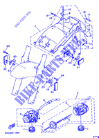 ALTERNATIVE CARBURETOR / CHASSIS for Yamaha TDM850 1993