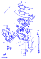 SPEEDOMETER for Yamaha TDM850 1995