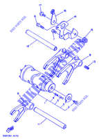GEAR SHIFT SELECTOR DRUM / FORKS for Yamaha TDM850 1995