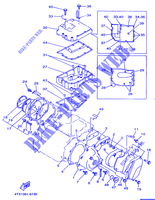 COVER   ENGINE 1 for Yamaha TDM850 1996