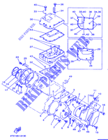 COVER   ENGINE 1 for Yamaha TDM850 1996