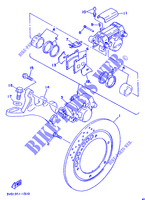 REAR BRAKE CALIPER for Yamaha TDM850 1997