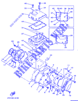 COVER   ENGINE 1 for Yamaha TDM850 1997