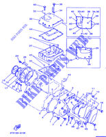 COVER   ENGINE 1 for Yamaha TDM850 1998