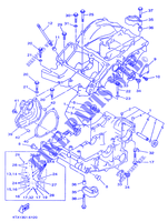 CRANKCASE for Yamaha TDM850 1998