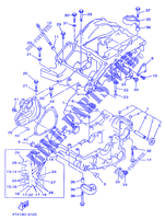 CRANKCASE for Yamaha TDM850 1999