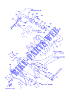 RADIATOR / HOSES for Yamaha TDM850 2000