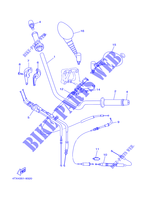 HANDLEBAR & CABLES for Yamaha TDM850 2000