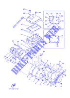 COVER   ENGINE 1 for Yamaha TDM850 2000