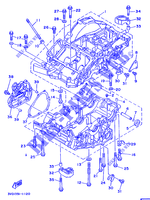 CRANKCASE for Yamaha TDM850H (57KW) 1992