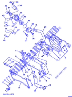 RADIATOR / HOSES for Yamaha TDM850H (57KW) 1992