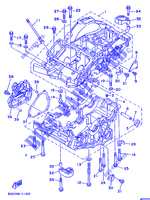 CRANKCASE for Yamaha TDM850N (37KW) 1992