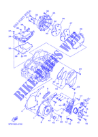 COVER   ENGINE 1 for Yamaha TDM900 2002