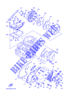 COVER   ENGINE 1 for Yamaha TDM900A 2008