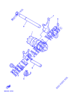 GEAR SHIFT SELECTOR DRUM / FORKS for Yamaha TDR125 2000