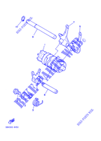 GEAR SHIFT SELECTOR DRUM / FORKS for Yamaha TDR125 2002