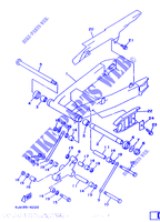 SWINGARM for Yamaha TRX850 1997
