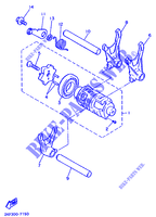 GEAR SHIFT SELECTOR DRUM / FORKS for Yamaha TT600R 1997