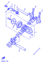 GEAR SHIFT SELECTOR DRUM / FORKS for Yamaha TT600R 1999