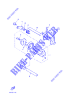GEAR SHIFT SELECTOR DRUM / FORK for Yamaha TT600RE 2004