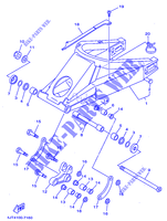 SWINGARM for Yamaha TZ125 1997