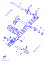 GEAR SHIFT SELECTOR DRUM / FORKS for Yamaha TZ125 1997