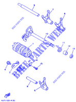 GEAR SHIFT SELECTOR DRUM / FORKS for Yamaha TZ125 1997