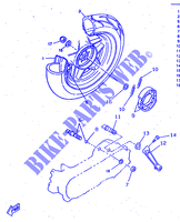 REAR WHEEL for Yamaha BOOSTER 1997