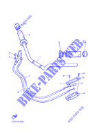 HANDLEBAR & CABLES for Yamaha VMX12 2001