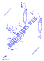 REAR SHOCK ABSORBER / SWINGARM for Yamaha XC125 1995