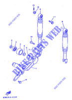 REAR SHOCK ABSORBER / SWINGARM for Yamaha XC125 1995