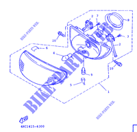 HEADLIGHT for Yamaha XC125 1995