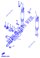 SWINGARM / SHOCK ABSORBER for Yamaha XC125 1998