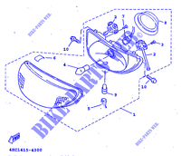 HEADLIGHT for Yamaha XC125 1998