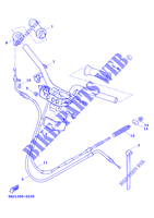 HANDLEBAR & CABLES for Yamaha XC125FI 2000