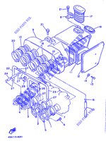INTAKE for Yamaha XJ600 1986