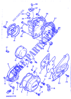 COVER   ENGINE 1 for Yamaha XJ600 1990