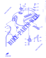 FUEL TANK for Yamaha XJ600 (37KW) 1986