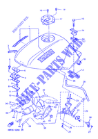 FUEL TANK for Yamaha XJ600N 1998