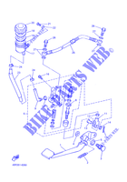REAR BRAKE MASTER CYLINDER for Yamaha XJ600N 2000