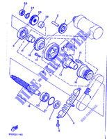 STARTER CLUTCH for Yamaha XJ600N (37KW) 1989