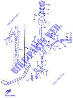 REAR BRAKE MASTER CYLINDER for Yamaha XJ900F 1992