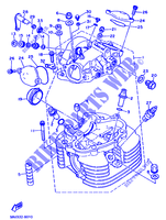 CYLINDER HEAD  for Yamaha XT500 1988