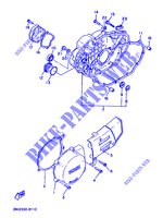 COVER   ENGINE 1 for Yamaha XT500 1988
